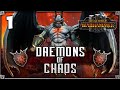 RISE OF THE DAEMON PRINCE! Total War: Warhammer 3 - Daemon Prince - Daemons of Chaos Campaign #1