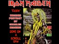 Iron Maiden album cover art made of wood -with a scroll saw- Eddie Iron Maiden album cover art made of wood -with a scroll saw- Eddie
