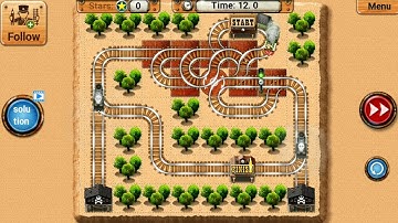 Train Track Maze 2 Long Train | Train Game | Android Gameplay #0003091