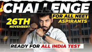 Accept This CHALLENGE 🔥|For ALL NEET 2024 Aspirants|#neet2024#aiims