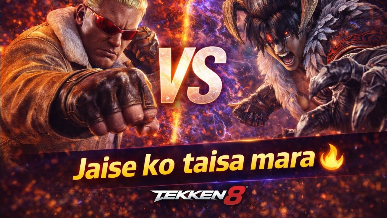 RAVEN vs DEVIL JIN 🔥 Jaise Ko Taisa Mara! | Tekken 8 Ranked Comeback