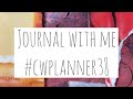 Cwplanner38- journal with me - art journal