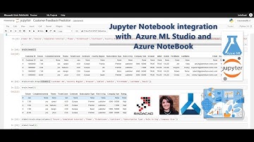 Jupyter Notebook Integration with Azure ML Studio and Azure Notebook
