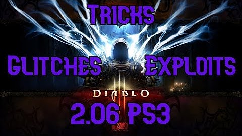Diablo 3 RoS - Tricks, Glitches and Exploits (ENG)