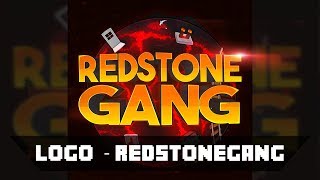 RedstoneGang - Minecraft Logo Speedart [#3] | ARTCONN