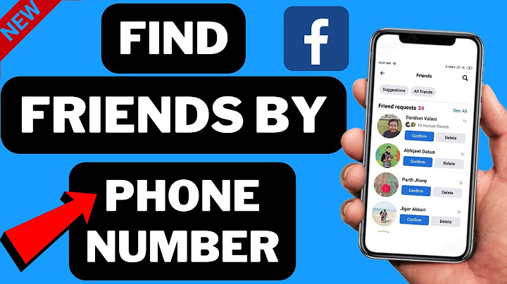How to see Facebook friends phone numbers