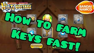 Tutorial on how to farm Keys with Ryo | Naruto x Boruto: Ninja Voltage screenshot 5