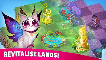 Merge Cats : Land of Adventures 😍 GAMEPLAY (Android)