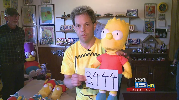 "Bart" McNall finishes counting collection for Guinness record