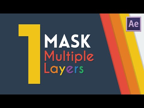 One Mask for Multiple Layers | After Effects Tutorial