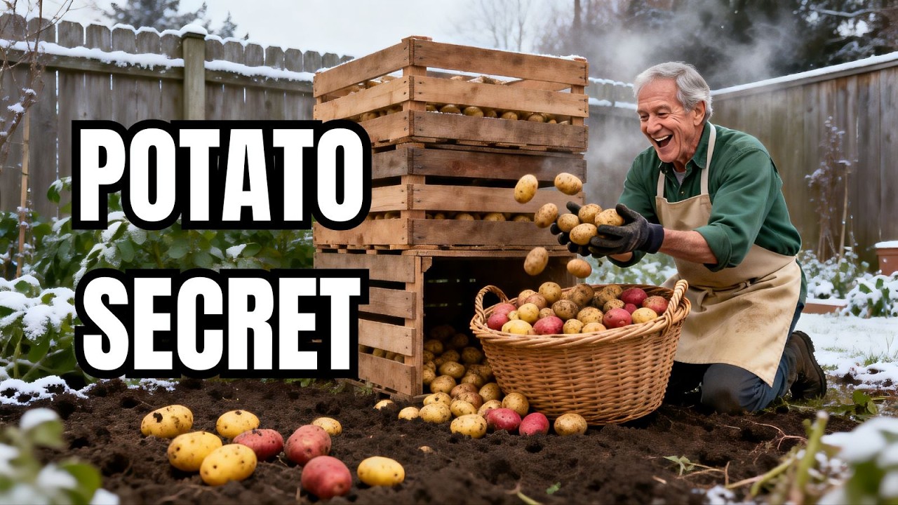The Amish Potato Method That Yields 100 Pounds in 4 Square Feet