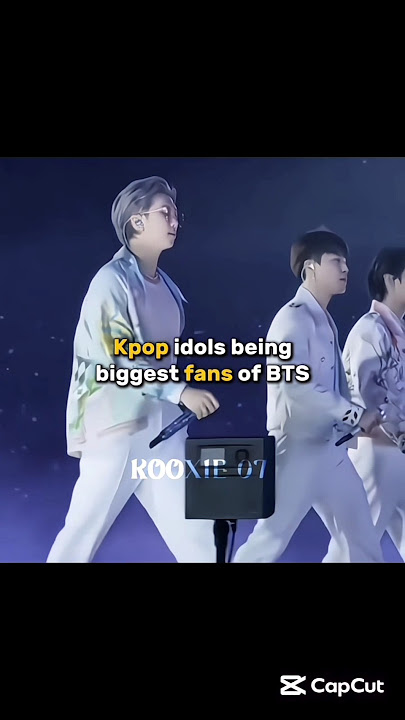 Kpop idols being biggest armys!💜 #bts #shorts #viral #fyp