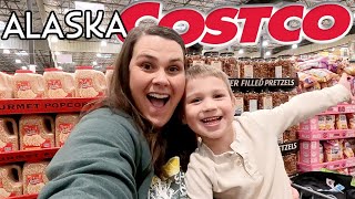 COSTCO Shopping and Grocery Haul | Alaska Prices $$$