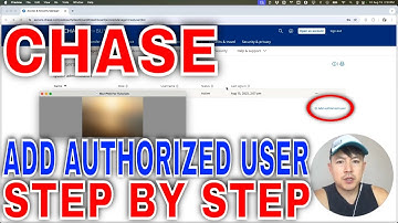 ✅ Hoe u een geautoriseerde gebruiker kunt toevoegen aan Chase Online Banking🔴