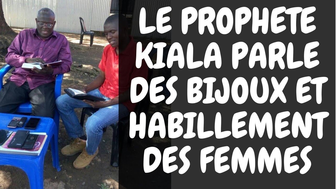 PROPHETE MEDARD KIALA KIMBEMBE QUESTIONS-REPONSES SUR LES BIJOUX,HABILLEMENT ET TRESSES