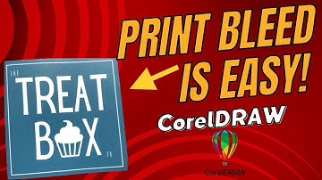 Making a print bleed in CorelDraw