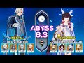 C0 Columbina Lunar Crystallize & C0 Ineffa + C0 Neuvillette | Spiral Abyss 12 | 6.3 Genshin Impact