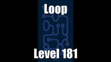 Loop Level Stage Niveau Nivel Yровень 181. Solution