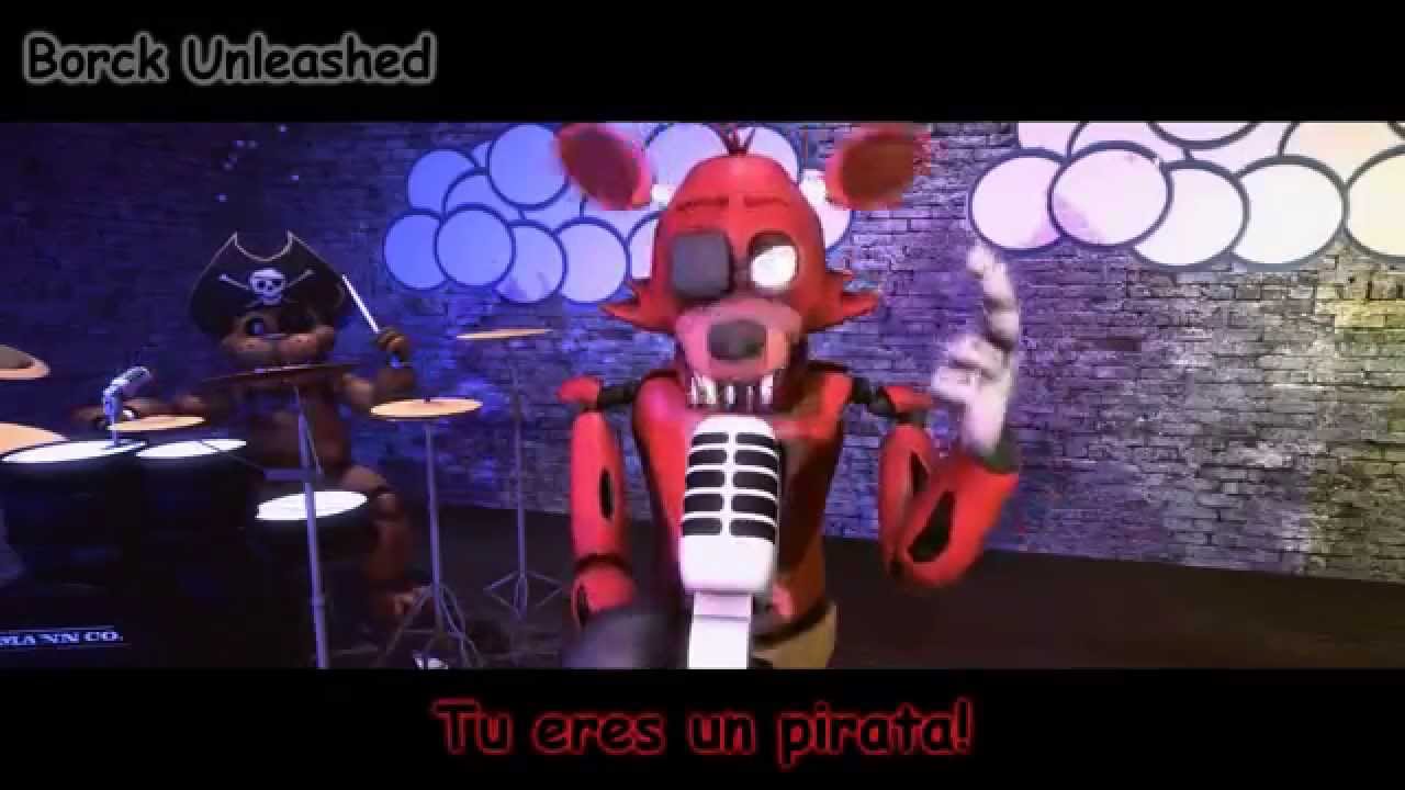 Foxy The Pirate Fox (FNaF 1) Movieclip