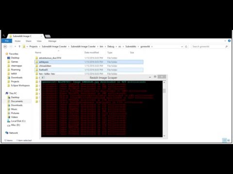 Subreddit Image Crawler - A reddit image scraper