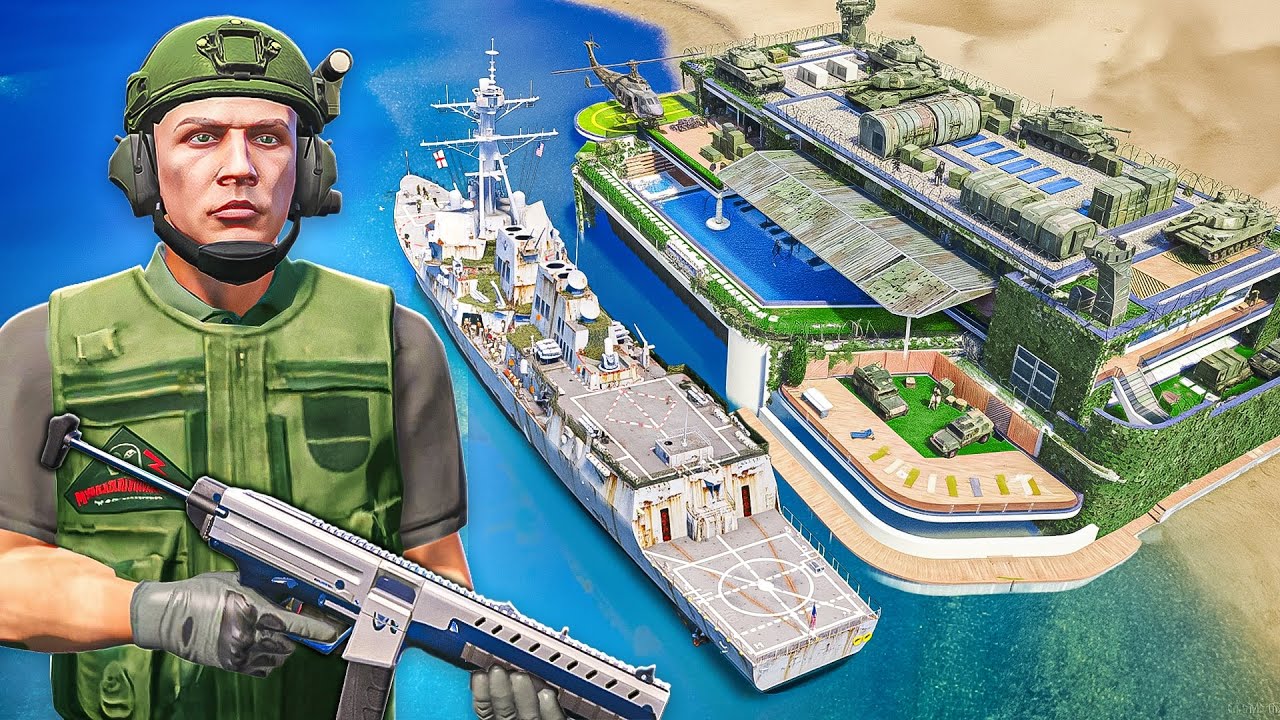 ICRIMAX HAUS zu MILITÄR BASIS UPGRADEN in GTA 5!
