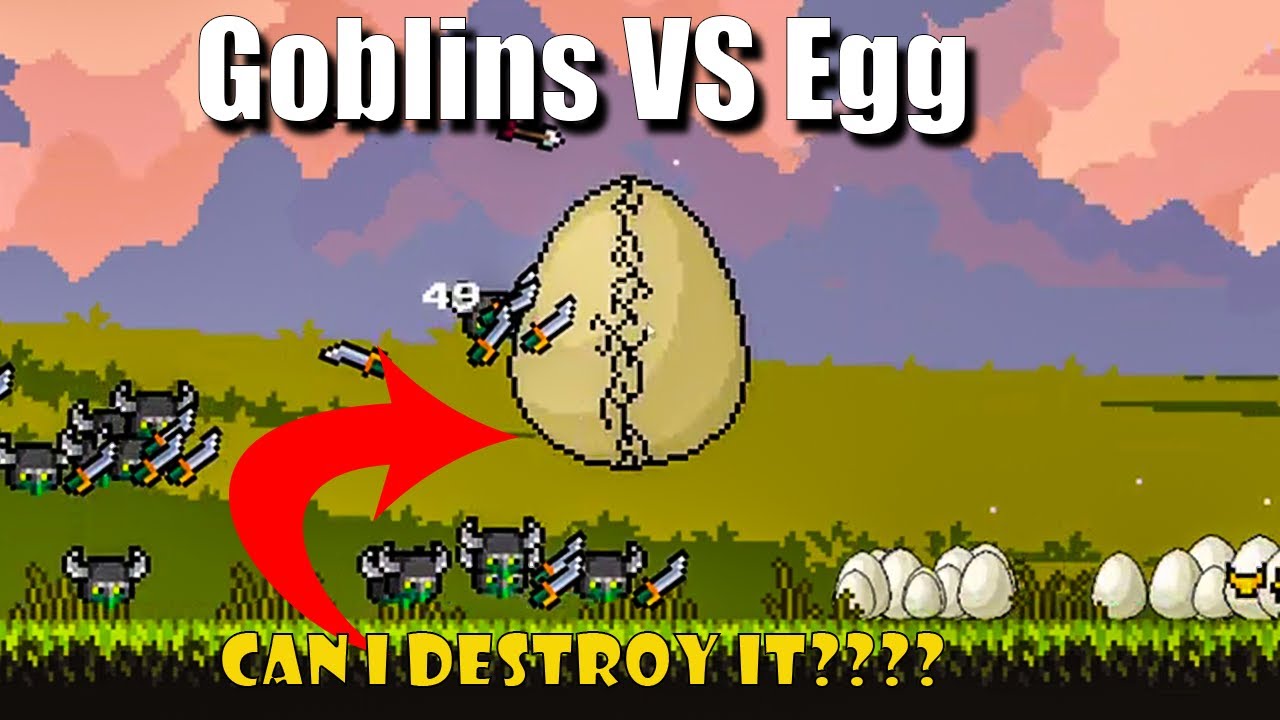 Using GOBLINS to destroy giants eggs - The Great Hatch game first look