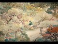 Silk road harmony is a music  art channel relaxing guzheng flute asmr  old watercolor painting