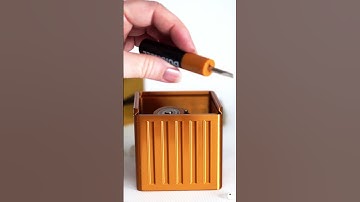 3D Printed Box with Lid Time Lapse