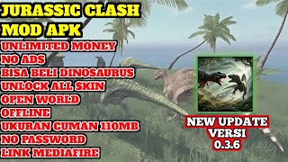 Jurassic clash mod apk latest version 0.3.6 new update mod apk unlimited money screenshot 5