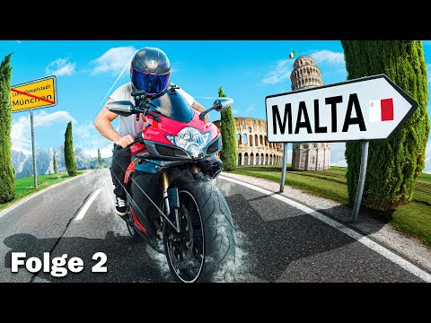 2,500km to Malta by Motorcycle: Getting Rejected in the Mediterranean #2