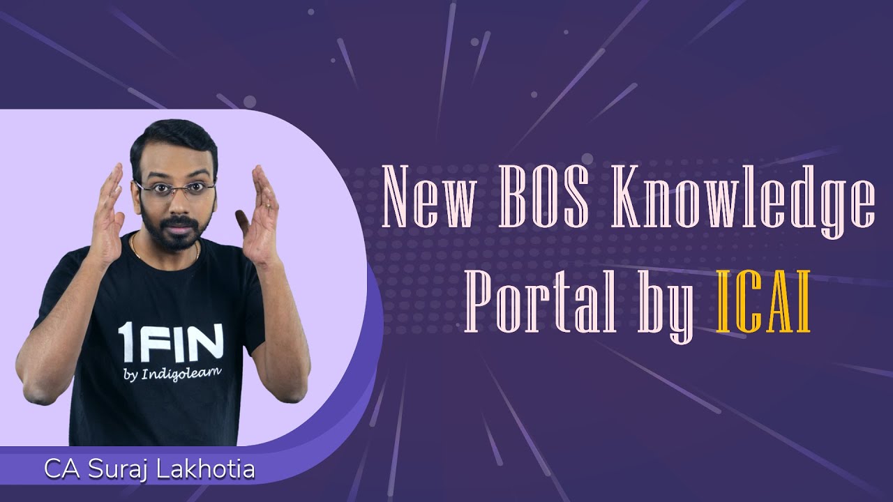 Icai Bos Knowledge Portal