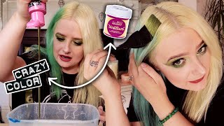 Directions OR Crazy Color? COMPARISON TEST! (Green Hair)
Buy me a coffee! https://www.paypal.me/ninkcompoop
Subscribe to my YouTube: http://bit.ly/SpazNP
Book A Tarot Reading With Me:
FB - https://www.facebook.com/TarotWithEllie
INSTA - https://www.instagram.com/mindfullymystic/
OR Email - ninkmanagement@gmail.com
My Amazon Wishlist: https://www.amazon.co.uk/hz/wishlist/ls/24BWD0HJME6Z7?ref wl_share
My YouTube Facebook page: http://www.facebook.com/NinkComPoop
My YouTube Instagram: http://www.instagram.com/NinkComPoop
Order From My Shop: https://shop.spreadshirt.de/NinkComPoop
My Twitter: http://www.twitter.com/NinkComPoop
My current hair colour:
https://amzn.to/3OdYYh3
I get my copyright free music here: https://www.epidemicsound.com/referral/929gjc/
Book a private tarot reading with me. Email: ninkmanagement@gmail.com.
MY CAMERA EQUIPMENT:
Small Vlogging Camera: https://amzn.to/33WuudQ
Bigger Camera: https://amzn.to/2tGEJAh (The lens it comes with is more than fine to use!)
Lens: https://amzn.to/2Iw7uoS
Microphone: https://amzn.to/2KpfVE1
Lighting: https://amzn.to/2N1wUxW
Vlogging Camera: https://amzn.to/2NOQkGe
My spare // back-up channel: https://www.youtube.com/channel/UCetI3fn5WVbabG709e37LCg
Feel free to contact me about sponsorships, events, opportunities, etc.
Business email: ninkmanagement@gmail.com
I usually buy all my hair dye from: https://www.bluebanana.com/section.php/1688/1/hair-dye?a=NinkComPoop
***This video was not sponsored but some affiliate links are used
All music used in this video was downloaded from YouTubes Audio Library Directions OR Crazy Color? COMPARISON TEST! (Green Hair)