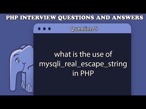 what is the use of mysqli_real_escape_string in PHP