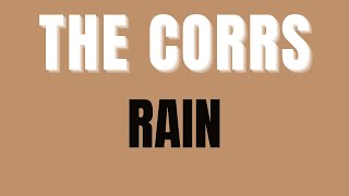 THE CORRS  -  Rain