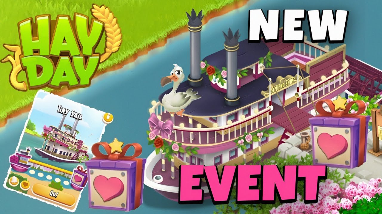 Обновление Hay Day: Событие с лодками ко Дню святого Валентина (2026)