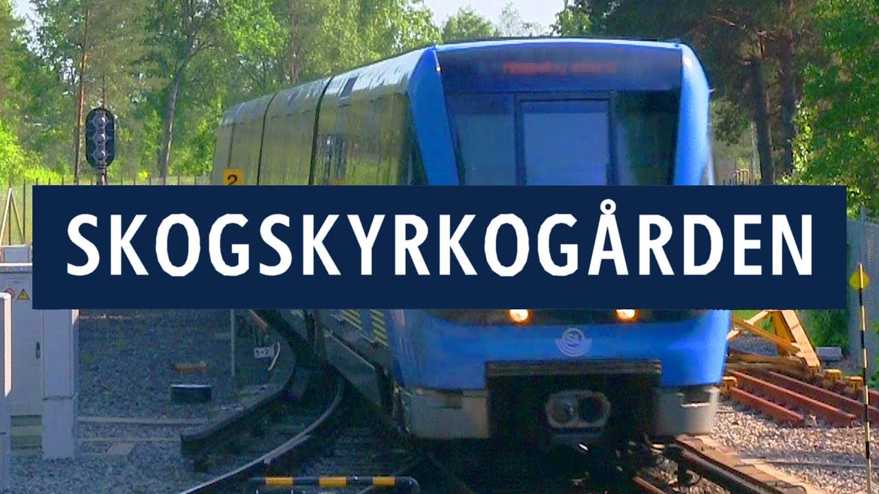 Skogskyrkogården Tunnelbanestation med omnejd.