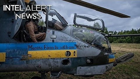 How Ukrainian Helicopters Shoot Down Russian Drones — Mi-24 & Mi-8 in Action