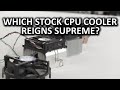 Intel vs AMD - The Ultimate Stock Cooler Showdown