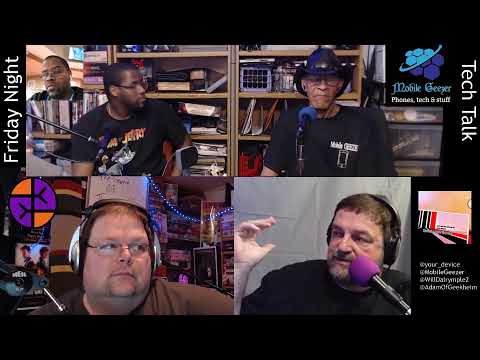 A very special Friday night tech talk. #fridaynighttechtalk #fntt