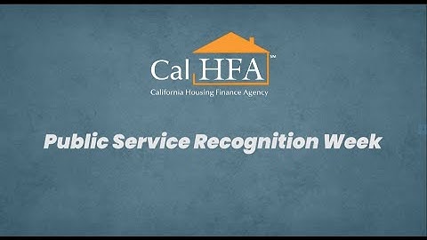 2021 Public Service Recognition Week