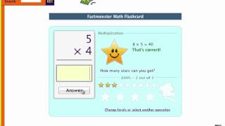 How to Learn Multiplication Facts: Flashcards #4