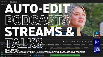 AI AI, CAPTAIN | Auto-Edit: Podcasts, Speaking, & Live Stream Clipping