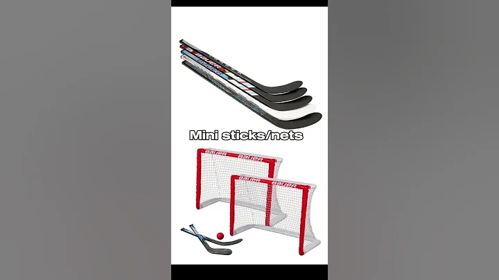 What to get hockey players for Christmas #hockey #christmas #nhl #tree #presents #stick #skates