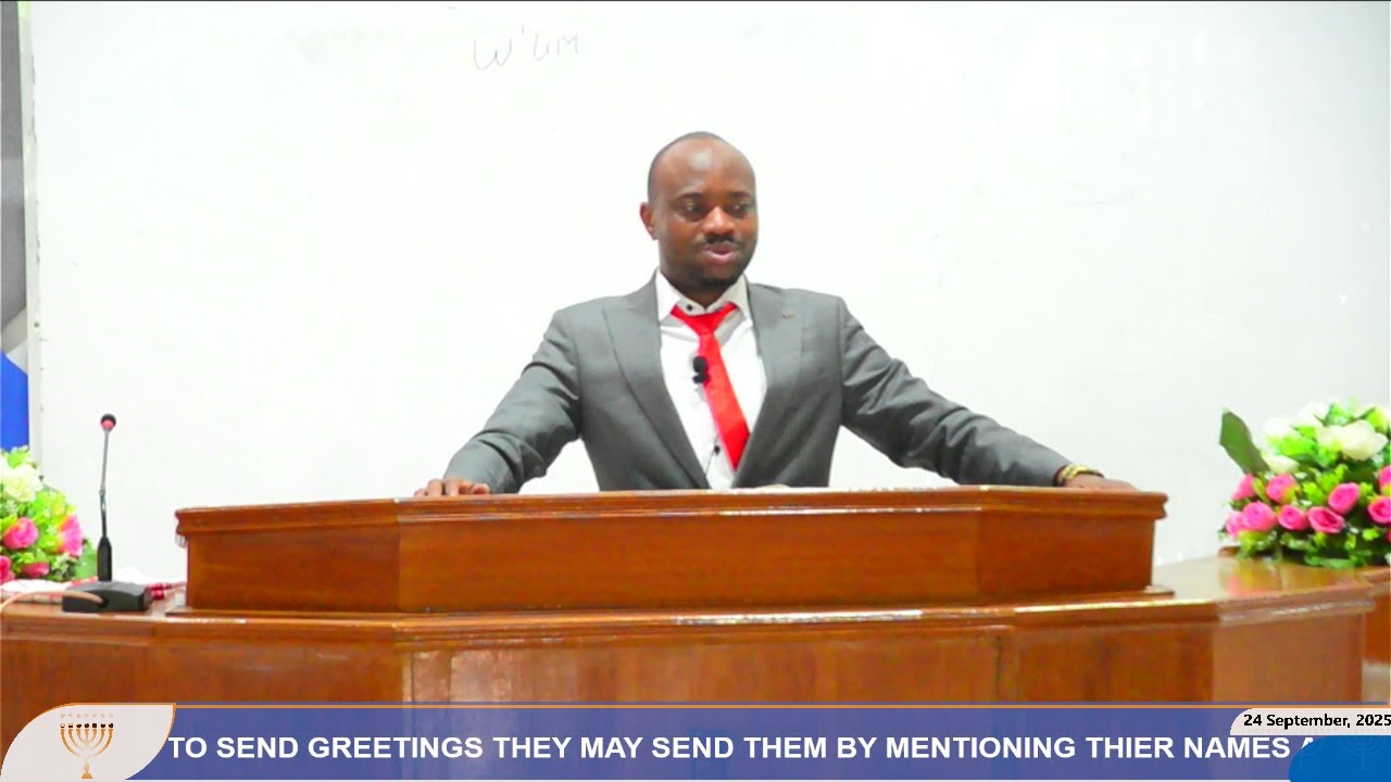 Gisenyi Christian Assembly - 24 September, 2025 - Brother KASEREKA SIVASIMA  Salomon From DRC/Beni