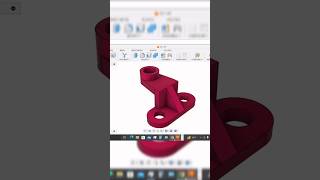 Bracket design in Fusion 360 #bracketdesign #autodeskfusion360 #3dmodelingsoftware  #bracketexercise