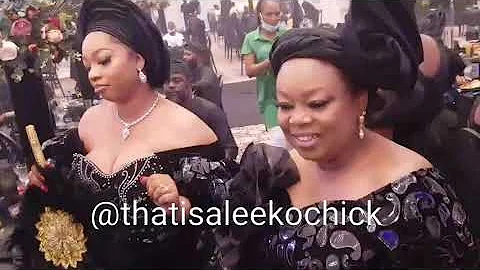 Toyin Abraham, Iyabo Ojo, Others At Toyin Lawani's Wedding