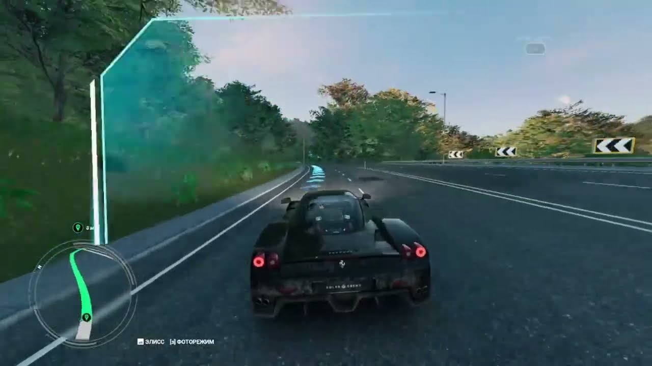 Моё первое видео (играю в TDU Solar Crown)