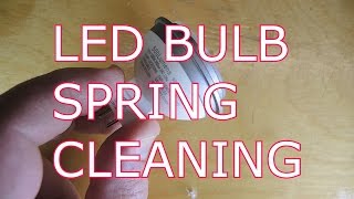 Have you cleaned your LED light bulbs lately? @electronupdate