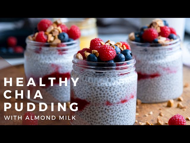 Vanilla Chia Pudding (Made with Almond Milk) - Choosing Chia