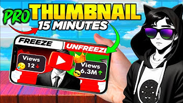 How to make Thumbnail Like @TubeSenseiofficial  || How To Make Professional Thumbnail in mobile